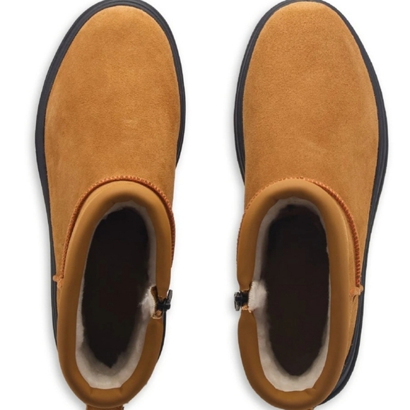 Size 8 - New Koolaburra By UGG Mini Hybrid Winter Boot Chestnut - Picture 4 of 16